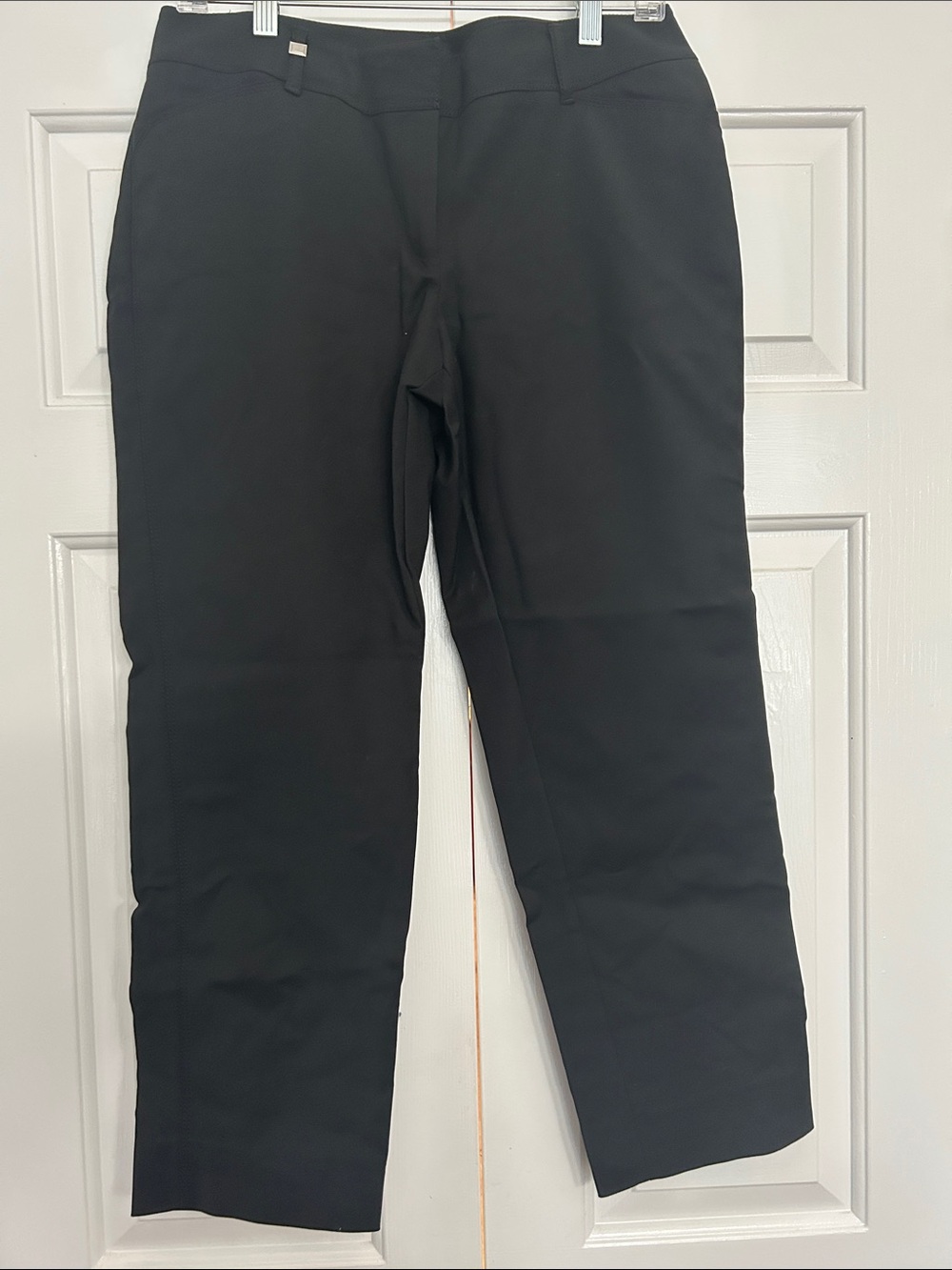 White House Black Market Black Cropped Dress Pants